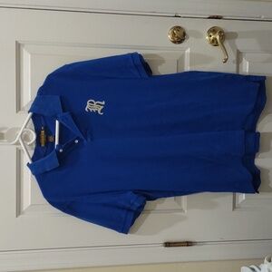 Rugby Ralph Lauren blue short sleeve shirt size XXL